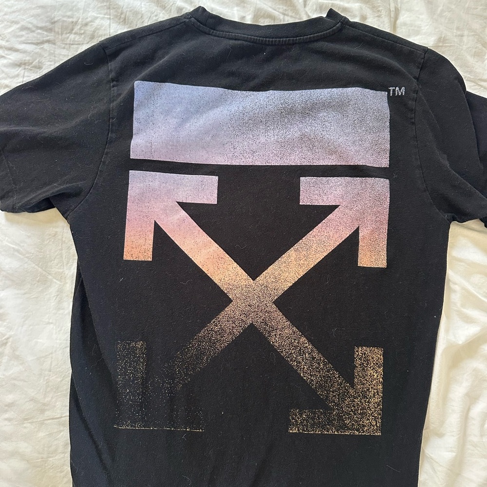 Off-White Black Graphic T-Shirt